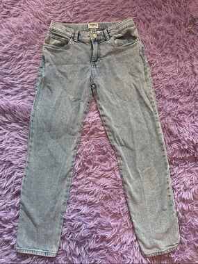 OshKosh B'gosh Light Gray Kids' Straight Leg Girlfriend Style Jeans